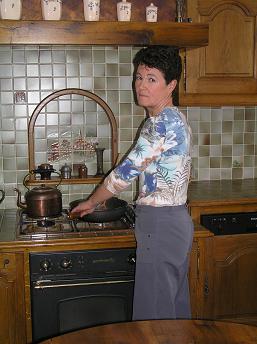Anita, aux fourneaux